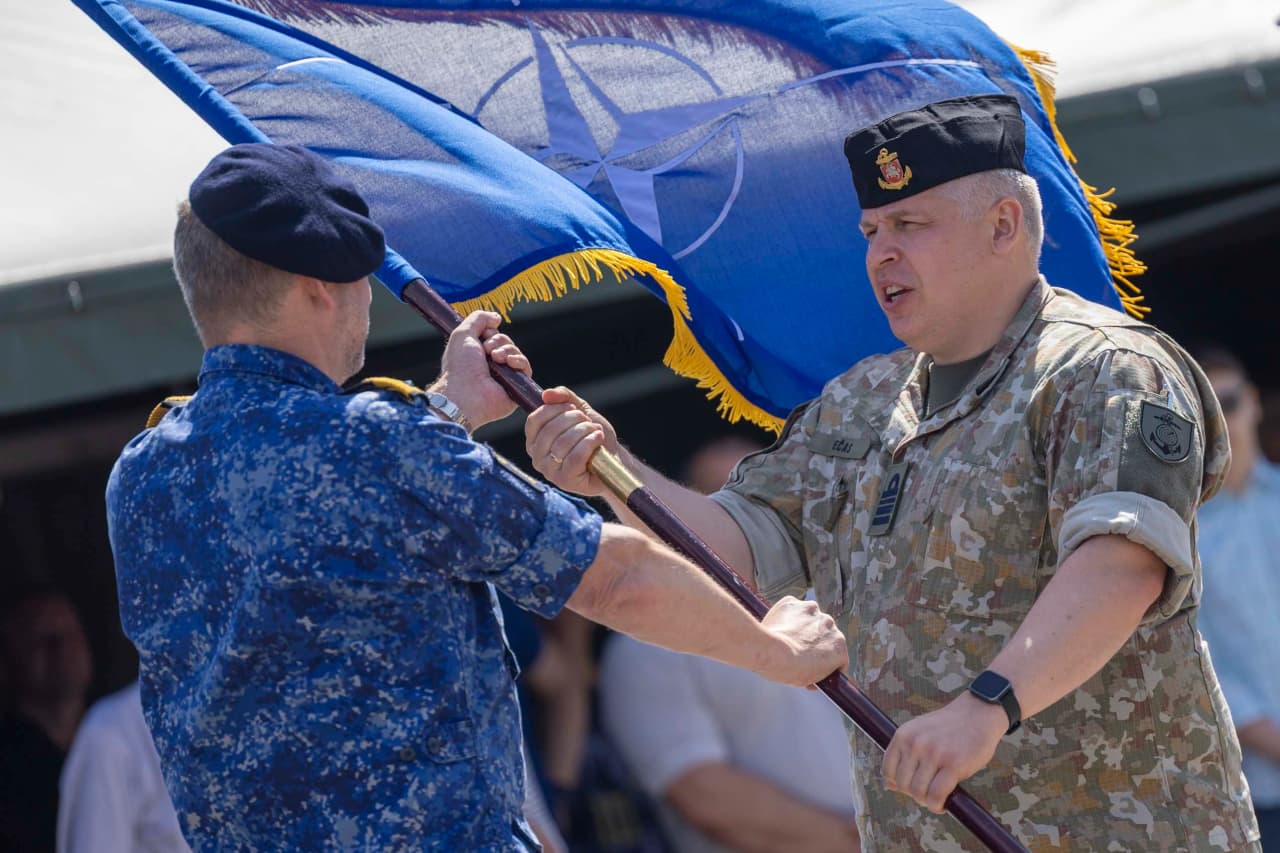NATO laivų junginiui vadovauti pradeda Lietuvos karininkas