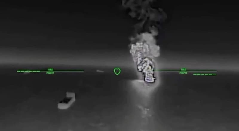Ukrainos dronai smogė Rusijos „šešėliniam laivynui“ Azovo jūroje