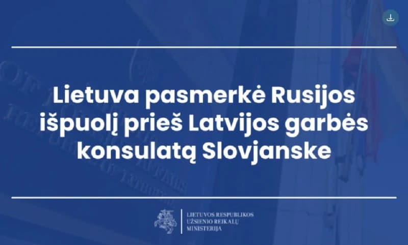 Nuo 2024 metų vasario – 5O Lietuvos kirčių Rusijai