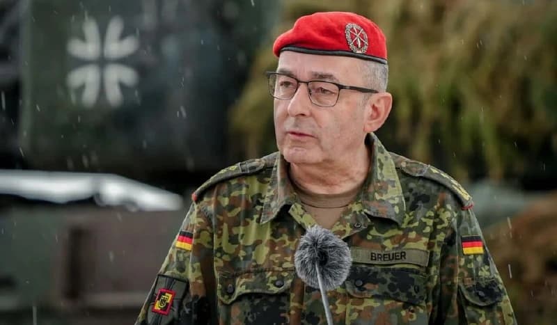 Svarbiausias kariškis Europoje – Carsten Breuer