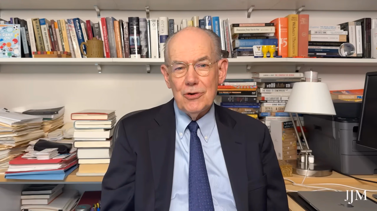 JAV politologo John Mearsheimer naujo asmeninio „YouTube“ kanalo pristatymas