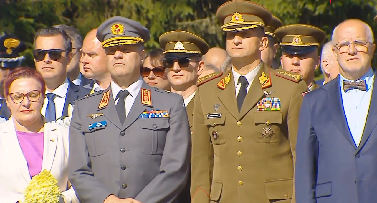 2026 m. Medininkų žudynių minėjimo akimirka