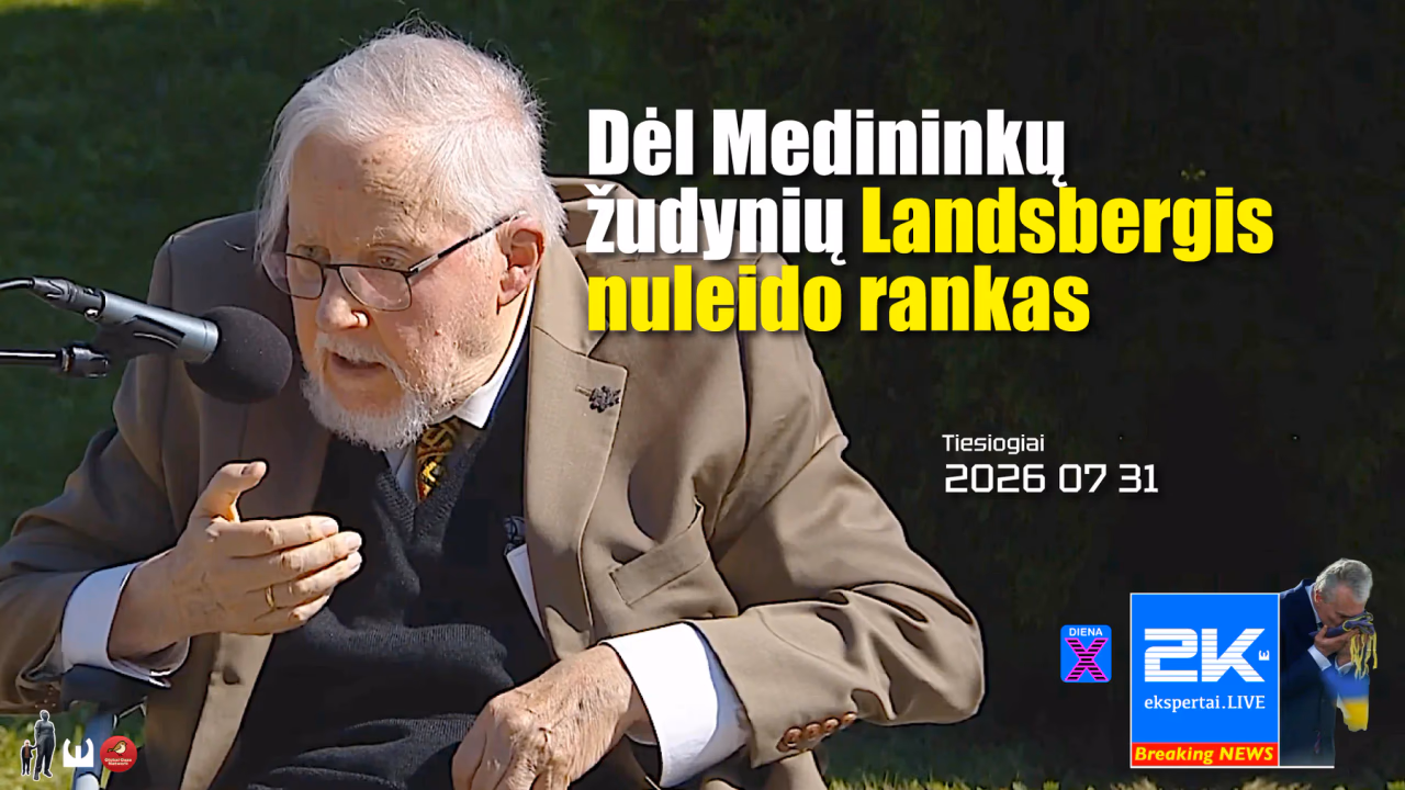 Landsbergis: vieni abejingai dairosi, užsiima savo versliukais ir šaiposi iš tėvynės, o kiti tebėra sargyboje
