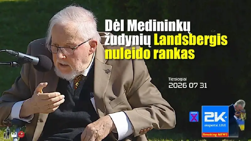 Landsbergis: vieni abejingai dairosi, užsiima savo versliukais ir šaiposi iš tėvynės, o kiti tebėra sargyboje