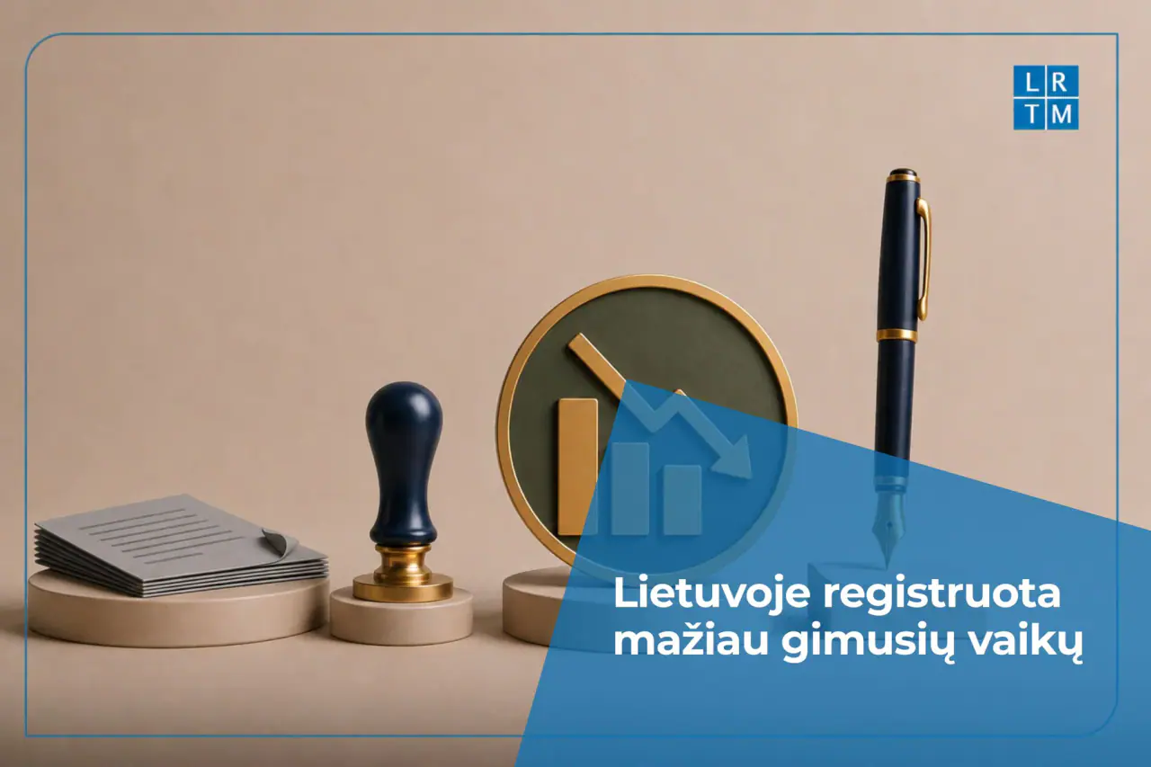 Per pirmąjį šių metų pusmetį Lietuvoje registruota mažiau gimusių vaikų nei pernai