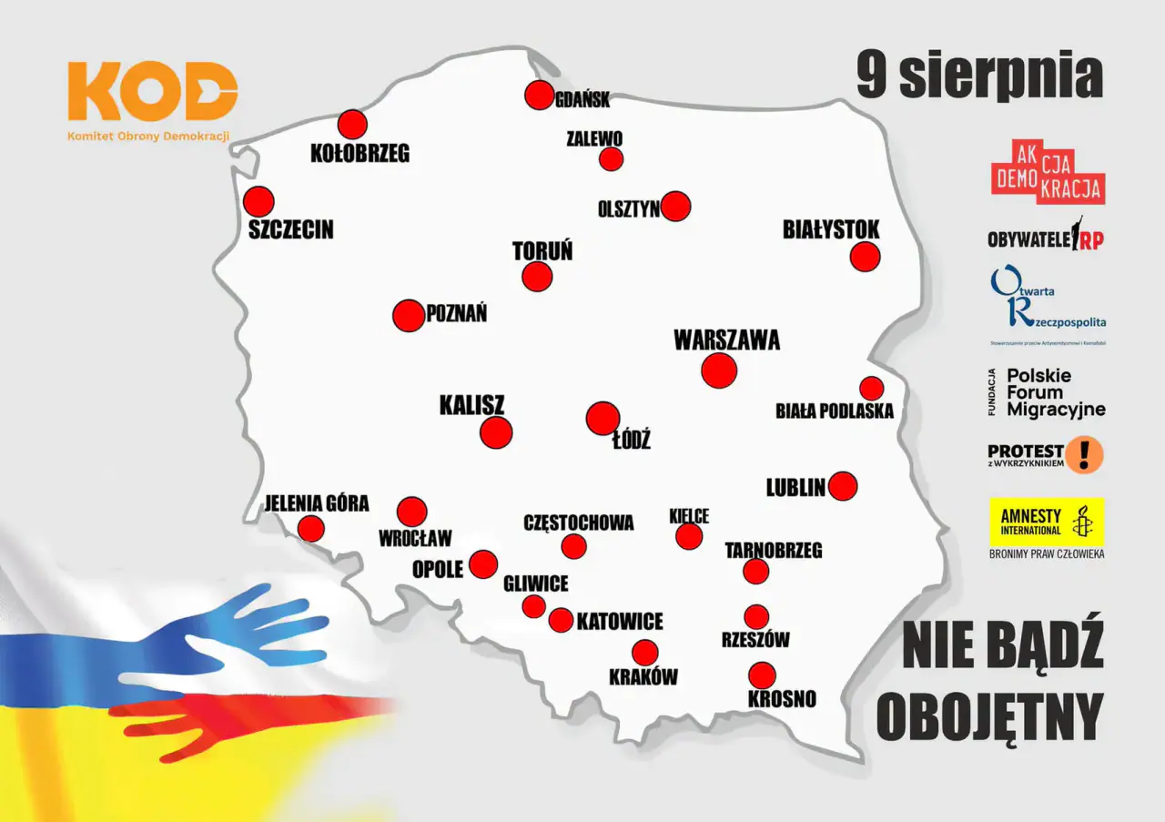 Lenkijoje – protestai prieš priešiškumą ukrainiečiams