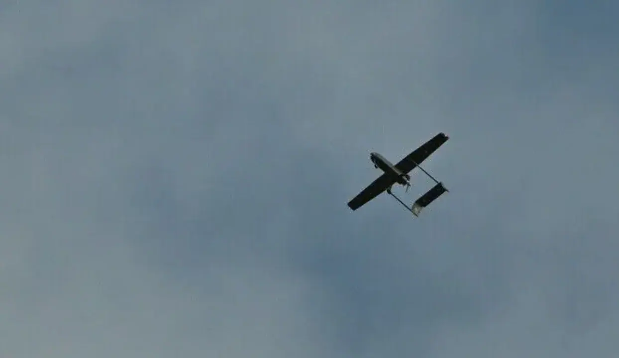 NATO naikintuvai Latvijoje numušė į šalies oro erdvę įskridusį droną