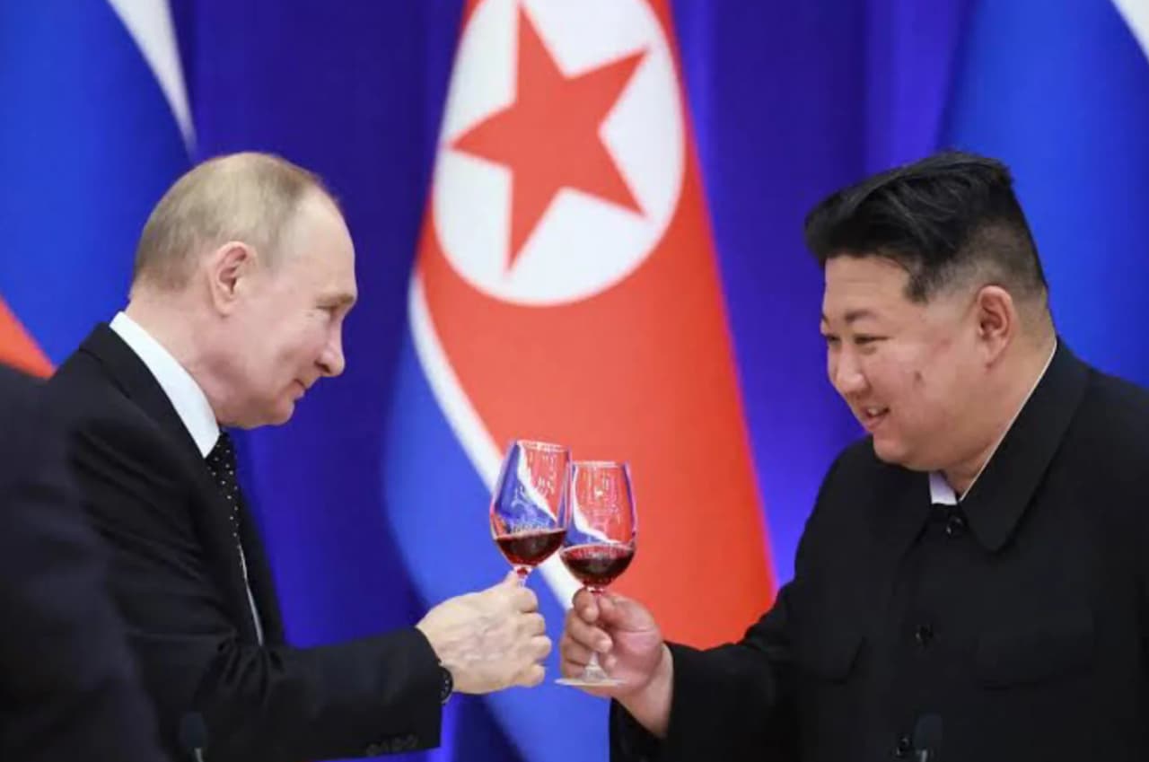Putinas: Rusija ir Šiaurės Korėja koordinuoja veiksmus regiono saugumo srityje