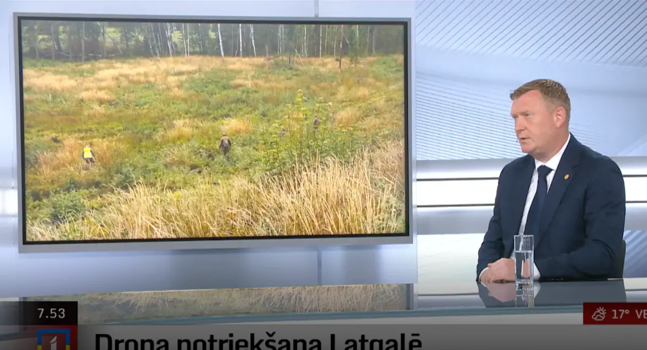 NATO naikintuvas virš Latvijos numušė droną – ginamas kiekvienas Aljanso teritorijos centimetras