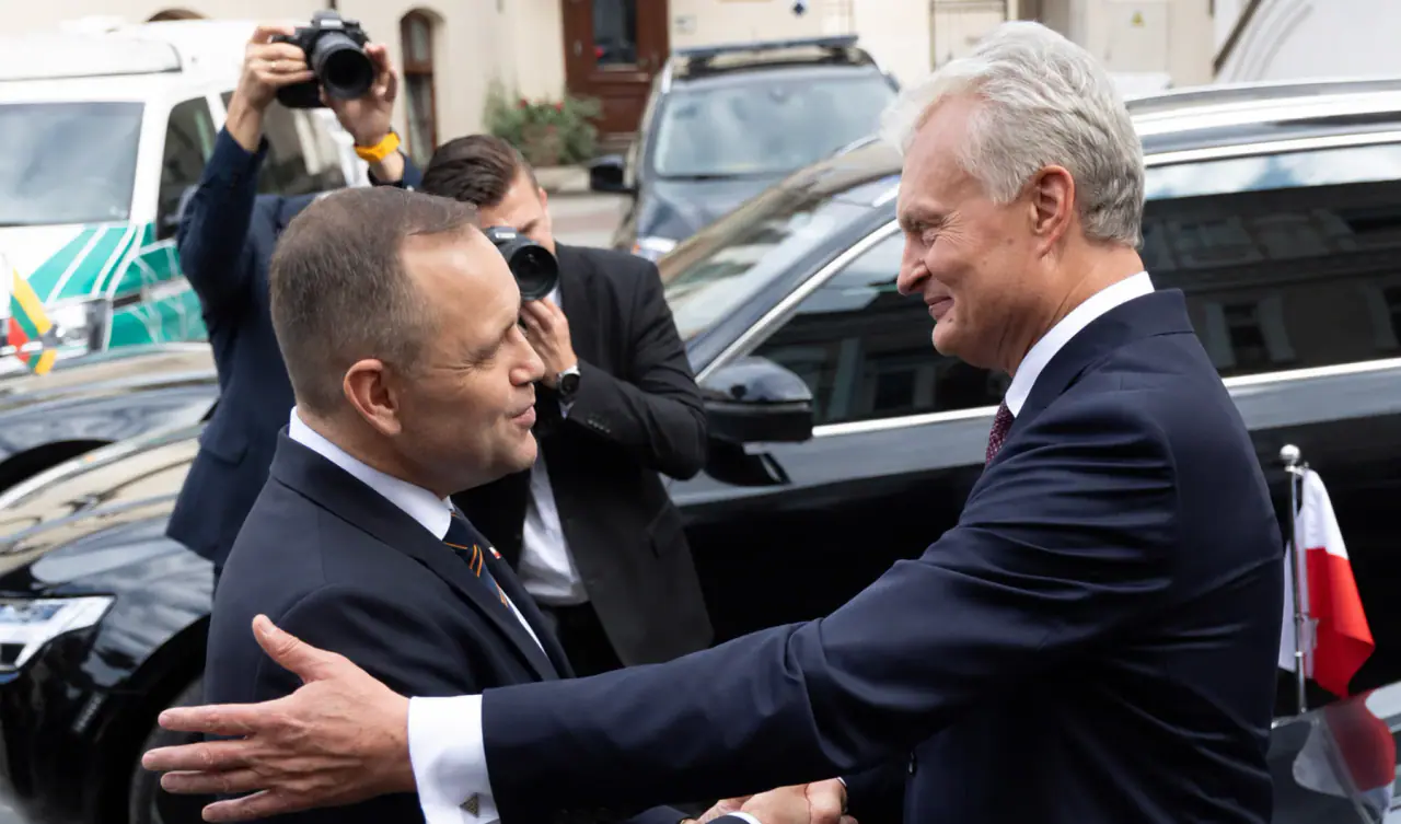 Lenkijos ir Lietuvos lyderiai
