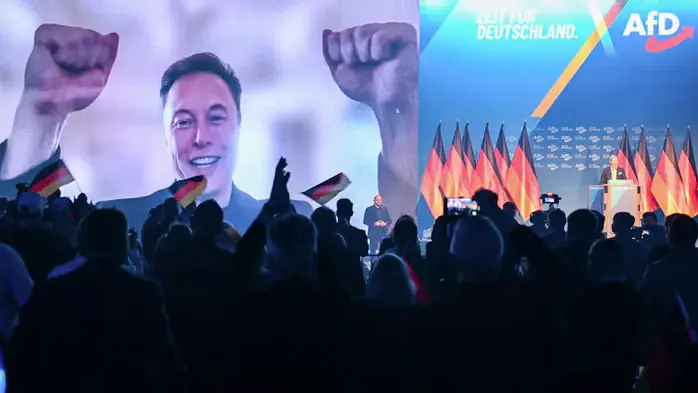 AfD pergale gali džiaugtis tik „idiotai arba išdavikai“, tokie kaip Elon Musk ir panašūs