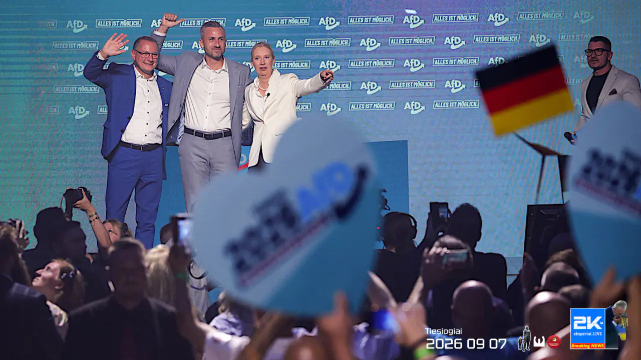 AfD sėkmė Vokietijoje – mažas, bet svarbus žingsnis Lietuvos nepriklausomybės link