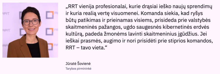Fragmentas iš tinklalapio rrt.lt