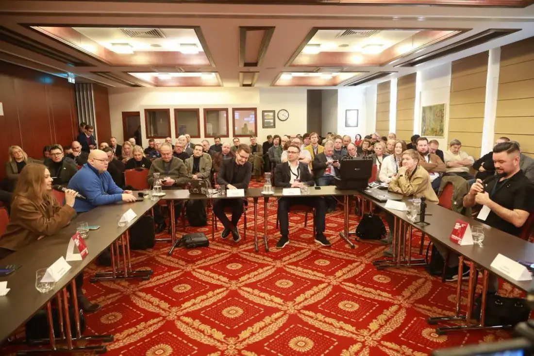 Laisvos Rusijos forumas. Vienas iš daugelio posėdžiu Lietuvos sostinėje Vilniuje