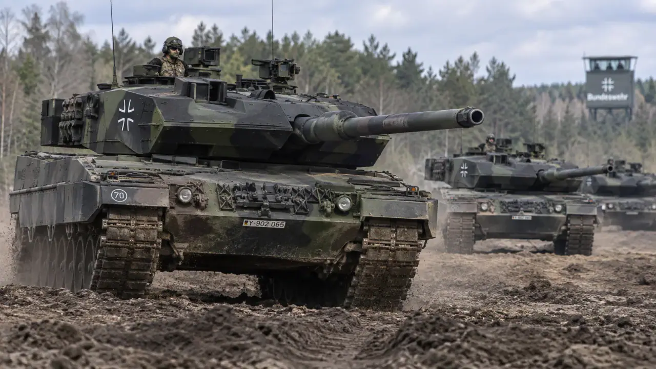 Vokiški tankai LEOPARD – Vakarų pergalės Ukrainoje prieš Rusiją simbolis