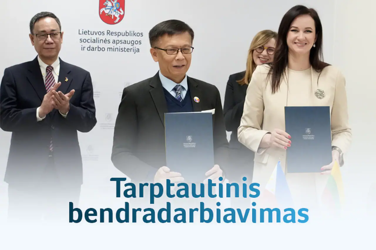 Ruginienė susitarimą dėl darbo imigrantų iš Filipinų vadina istoriniu