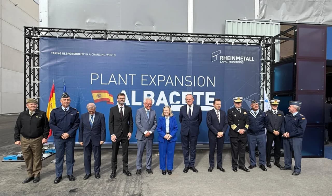 „Rheinmetall“ Ispanijoje plečia amunicijos gamybą