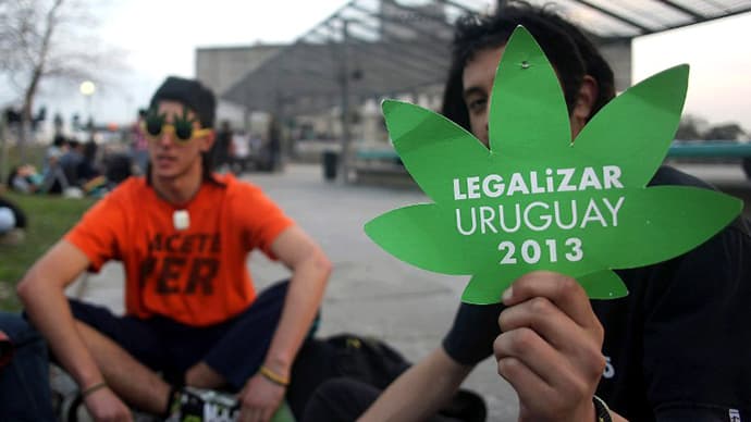 Urugvajus pirmasis pasaulyje visiškai legalizuos marihuaną