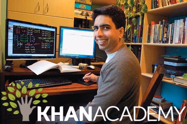 Masačiūsetso technologijų instituto ir Harvardo verslo mokyklos absolventas Salmanas Khanas 2006-iais pelno nesiekiančią interneto akademiją sukurė tam, kad "bet kam ir bet kur būtų prieinamas aukštos kokybės išsilavinimas".