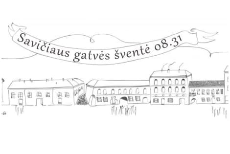 Savičiaus gatvėje šiandien šventė