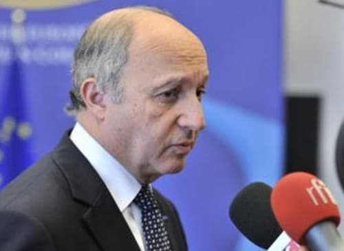 Prancūzijos užsienio reikalų ministras Laurent'as Fabiusas