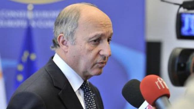 Prancūzijos užsienio reikalų ministras Loranas Fabiusas