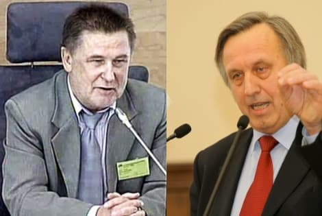 V. Vasiliauskas (kairėje) vadovaus DK rinkimų štabui, o P. Gylys (dešinėje, nuotr. lsdp.lt) talkins N. Venckienei ruošiant partijos rinkimų programą.