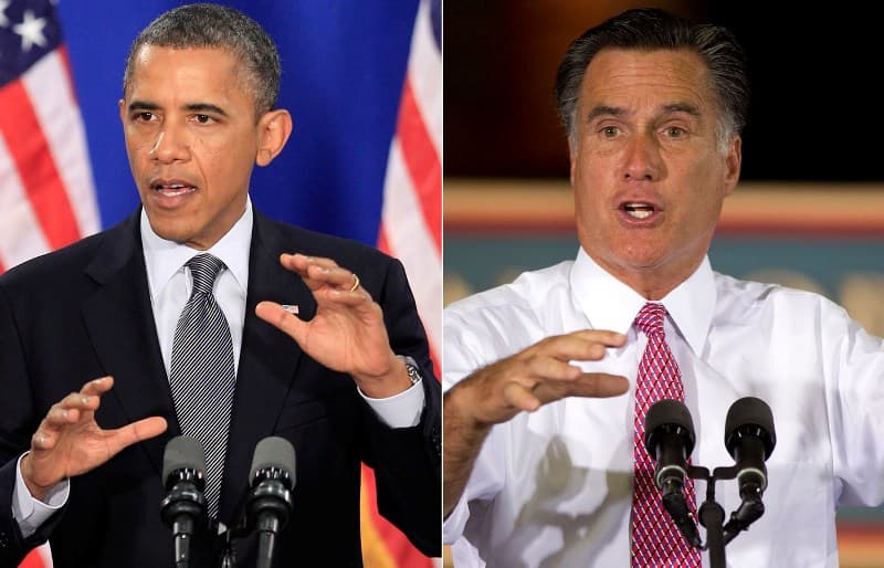 JAV pirmuosius debatus M. Romney laimėjo prieš B. Obamą