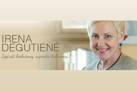 I. Degutienė: rūpinuosi kiekvienu ir išgirstu kiekvieną (pasiūlymai Seimo pirmininkei)