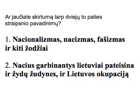 Dienraščių lyderio uždavinys – planingai provokuoti ir kelti įtampą