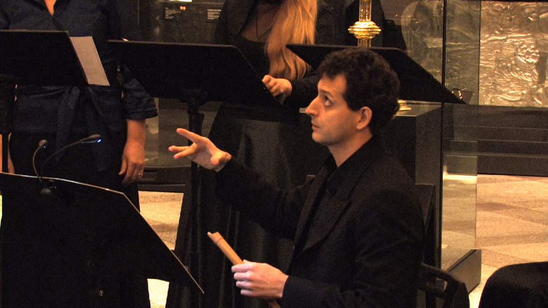 Rodrigo Calveyra - Vilniaus senosios muzikos ansamblio „Canto Fiorito“ vadovas. Nuotr. Ž. Kaminsko