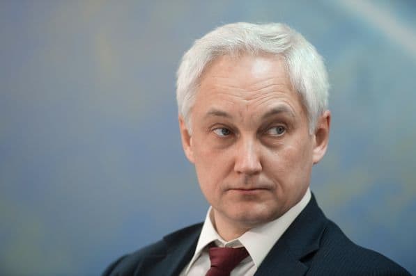 Rusijos prezidento patarėjas Andrejus Belousovas. Fed.sibnovosti.ru muotr.