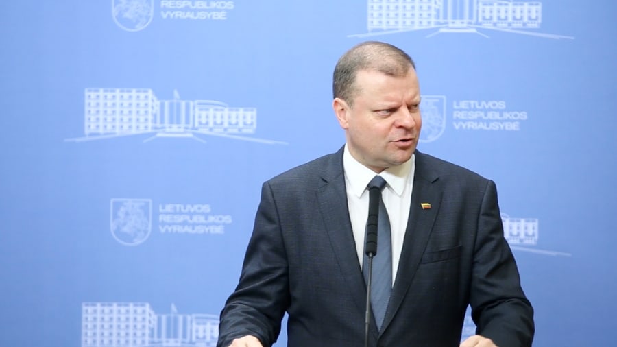 Premjeras Saulius Skvernelis. Nuotr. E.eu