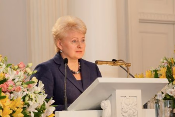 D. Grybauskaitė. Nuotr. prezidentas.lt