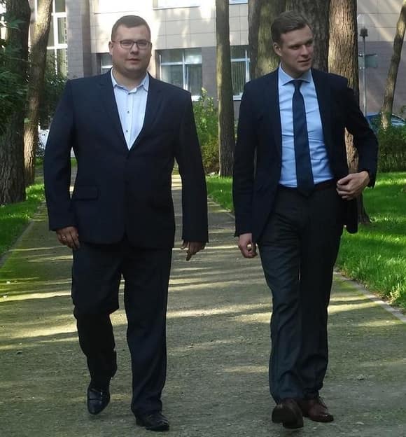 Konservatoriai L. Kasčiūnas ir G. Landsbergis. Nuotr. alytusplius.lt