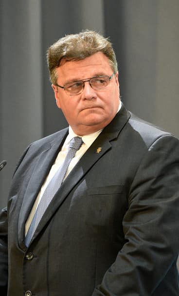Lietuvos diplomatijos vadovas Linas Linkevičius. Nuotr. urm.lt