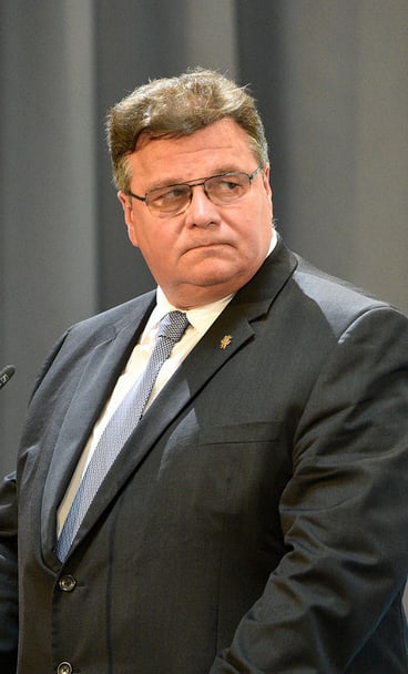 Lietuvos diplomatijos vadovas Linas Linkevičius. Nuotr. urm.lt