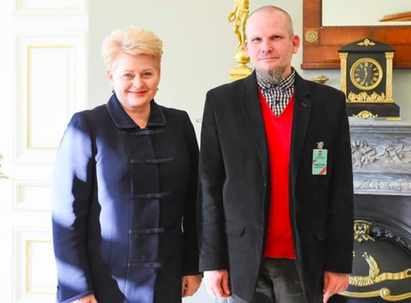 Analitikas Romas Sadauskas-Kvietkevičius (dešinėje). Nuotr. facebook.com