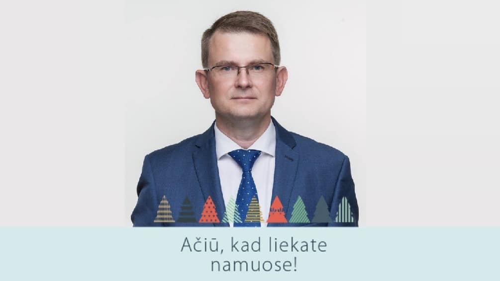 Sveikatos apsaugos ministras Arūnas Dulkys. Nuotr. facebook.com