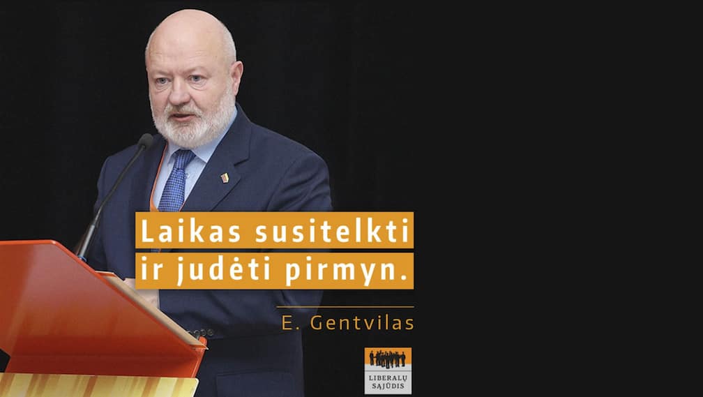 Liberalas E. Gentvilas. Nuotr. facebook.com