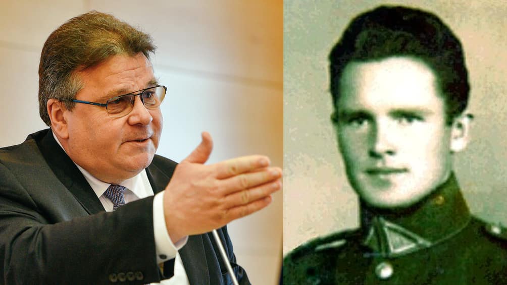 Buvęs jaunuolis, Lietuvos užsienio reikalų ministras L. Linkevičius (kairėje) užsimojo prieš Generolą Vėtrą.