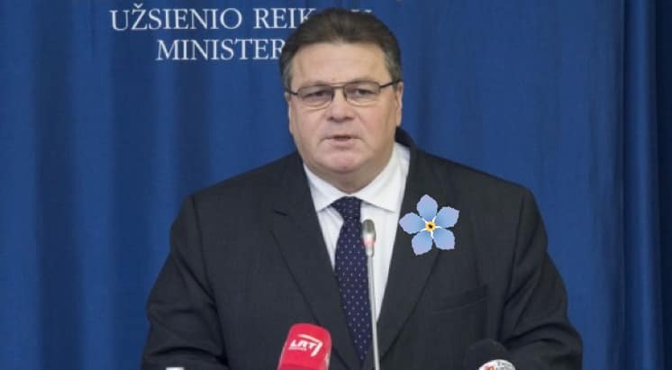 L. Linkevičius pristatrė Lietuvos diplomatijos 2015 metų darbus. Nuotr. urm.lt
