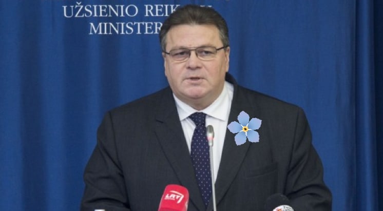 L. Linkevičius pristatrė Lietuvos diplomatijos 2015 metų darbus. Nuotr. urm.lt