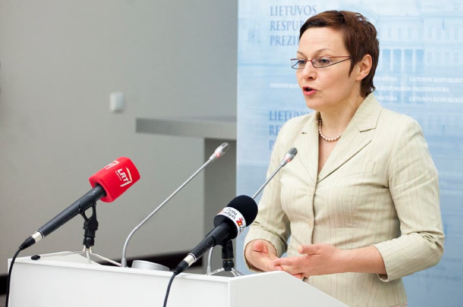 Prezidentės patarėja D. Ulbinaitė. Nuotr. Alfa.lt