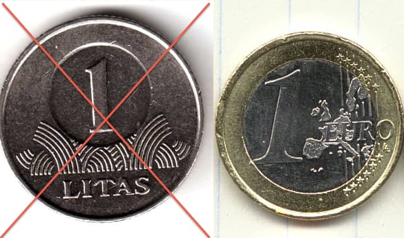 Po euro įvedimo litais atsiskaityti dar būtų galima 15 dienų