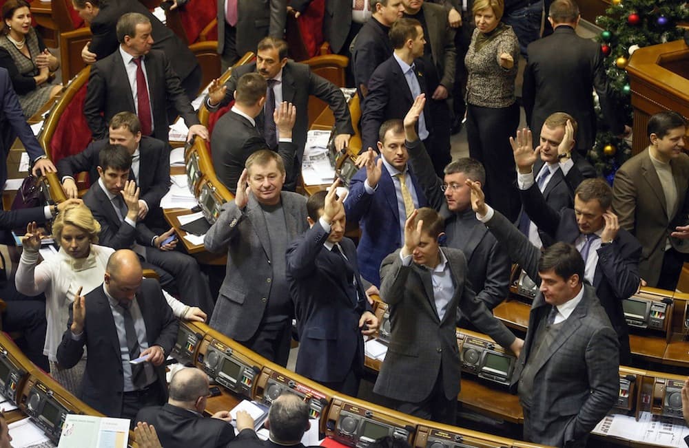 Ukrainos parlamentas. EPA-Eltos nuotr.