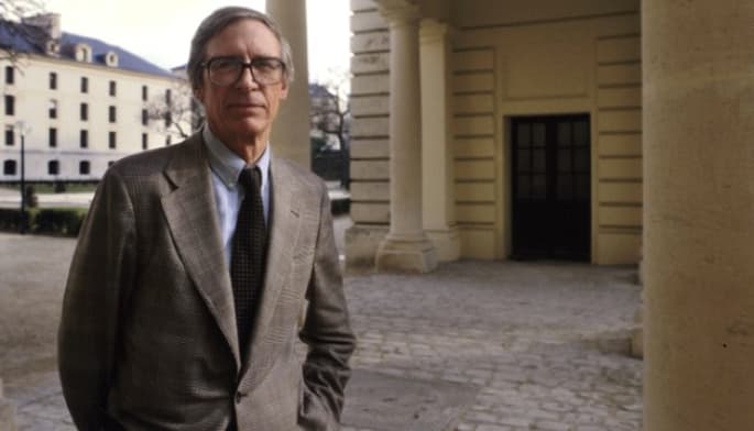 Johnas Rawlsas Paryžiuje 1987 m. Nuotr. cnn.com
