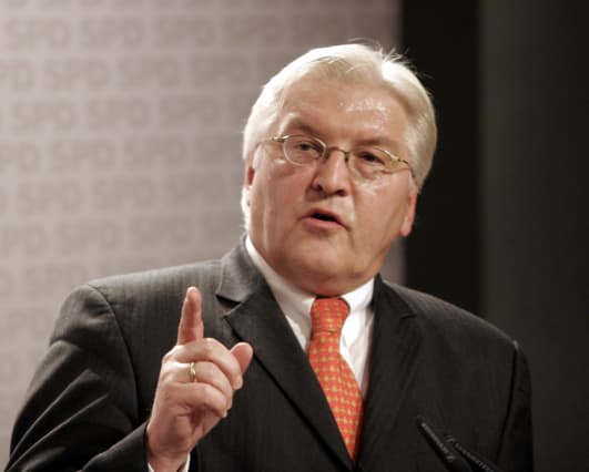 Vokietijos užsienio reikalų ministras Frankas Walteris Steinmeieris
