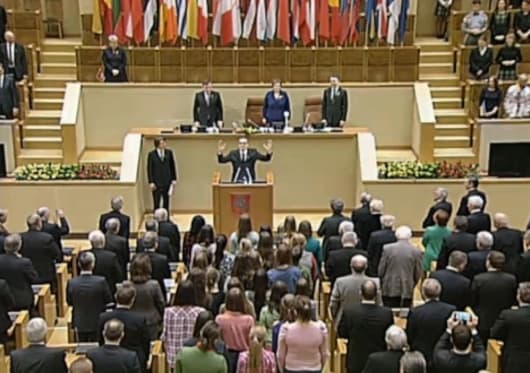 2014 m. Kovo 11-osios minėjimo Seime ir Nepriklausomybės aikštėje santrauka