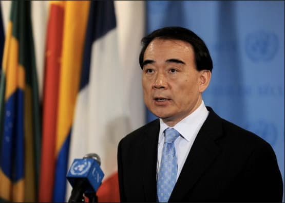 Kinijos užsienio viceministras Li Baodongas. China.org.cn